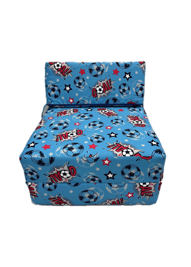 Kaikoo Blue Goal Print Chairbed