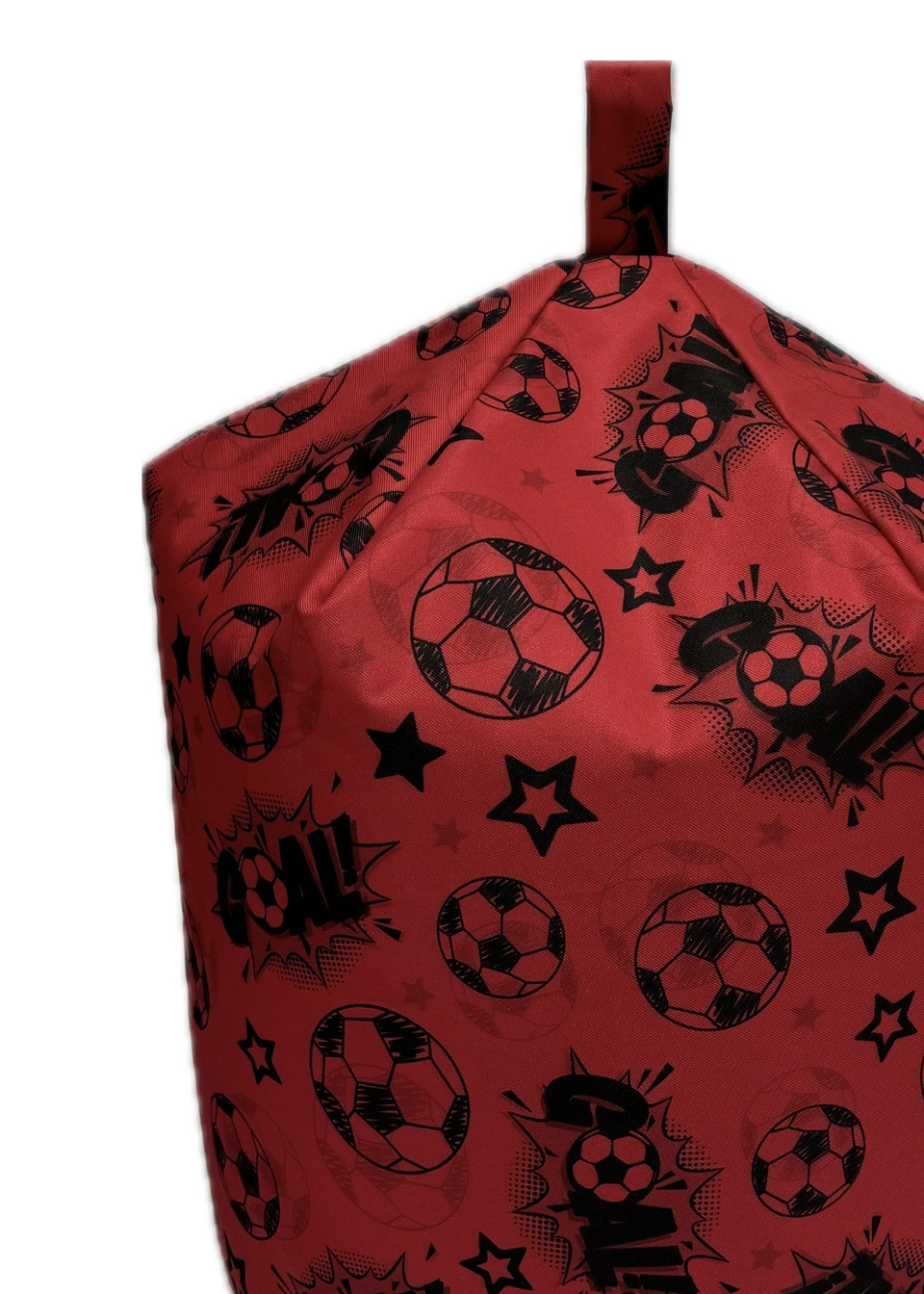 Kaikoo Red Goal Print Beanbag