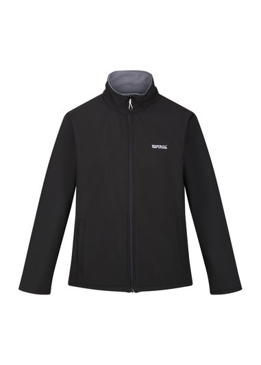 Regatta Black Men's Cera V Water Repellent Softshell Jacket