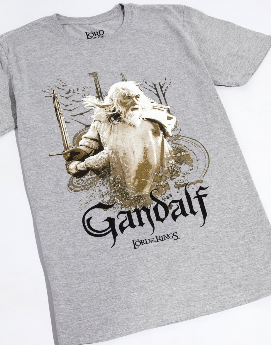 Lord Of The Rings Grey Gandalf T-Shirt