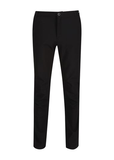 Regatta Black Fenton Softshell Walking Trousers