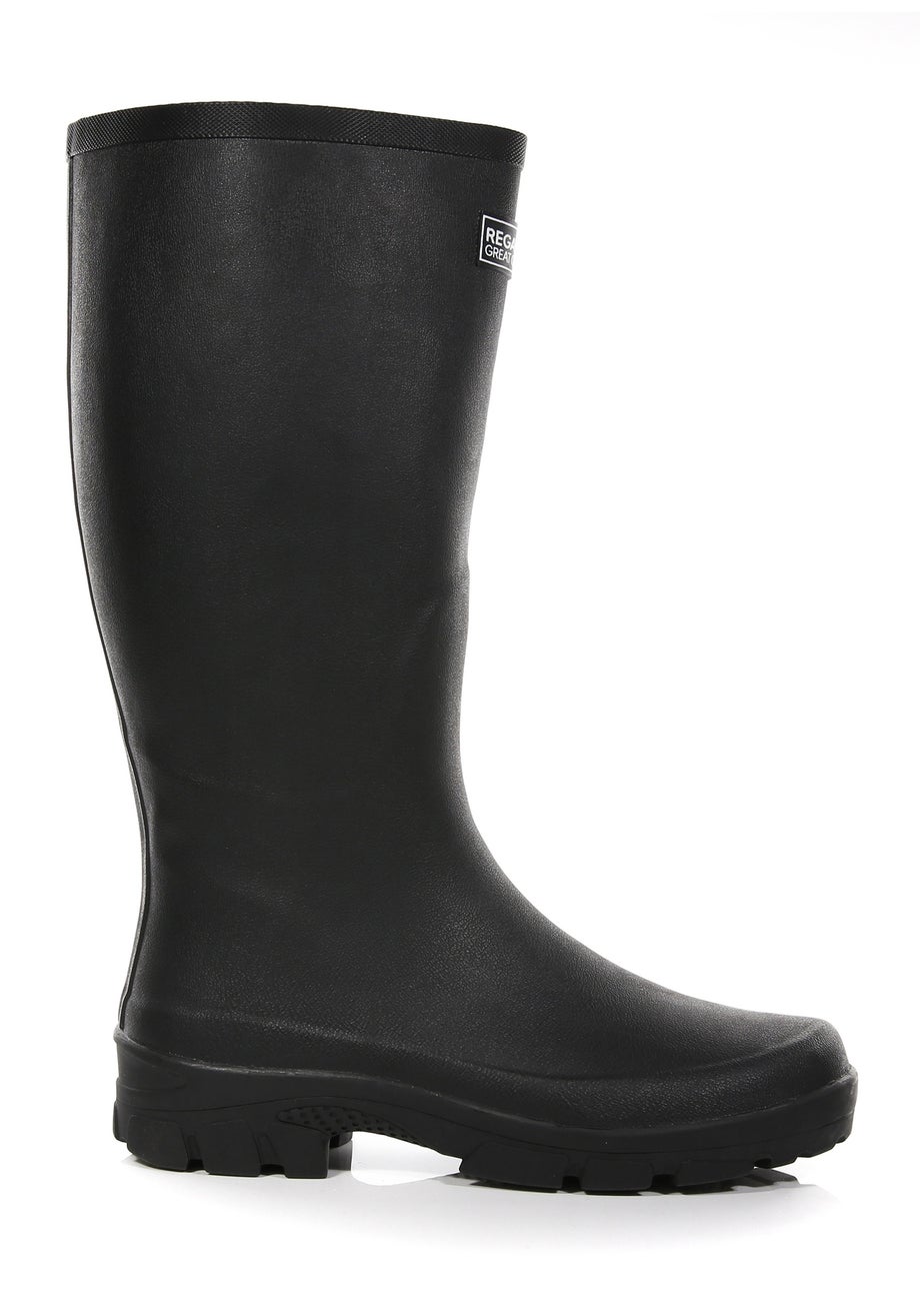 Regatta Black Mumford II EVA Cushioned Wellies