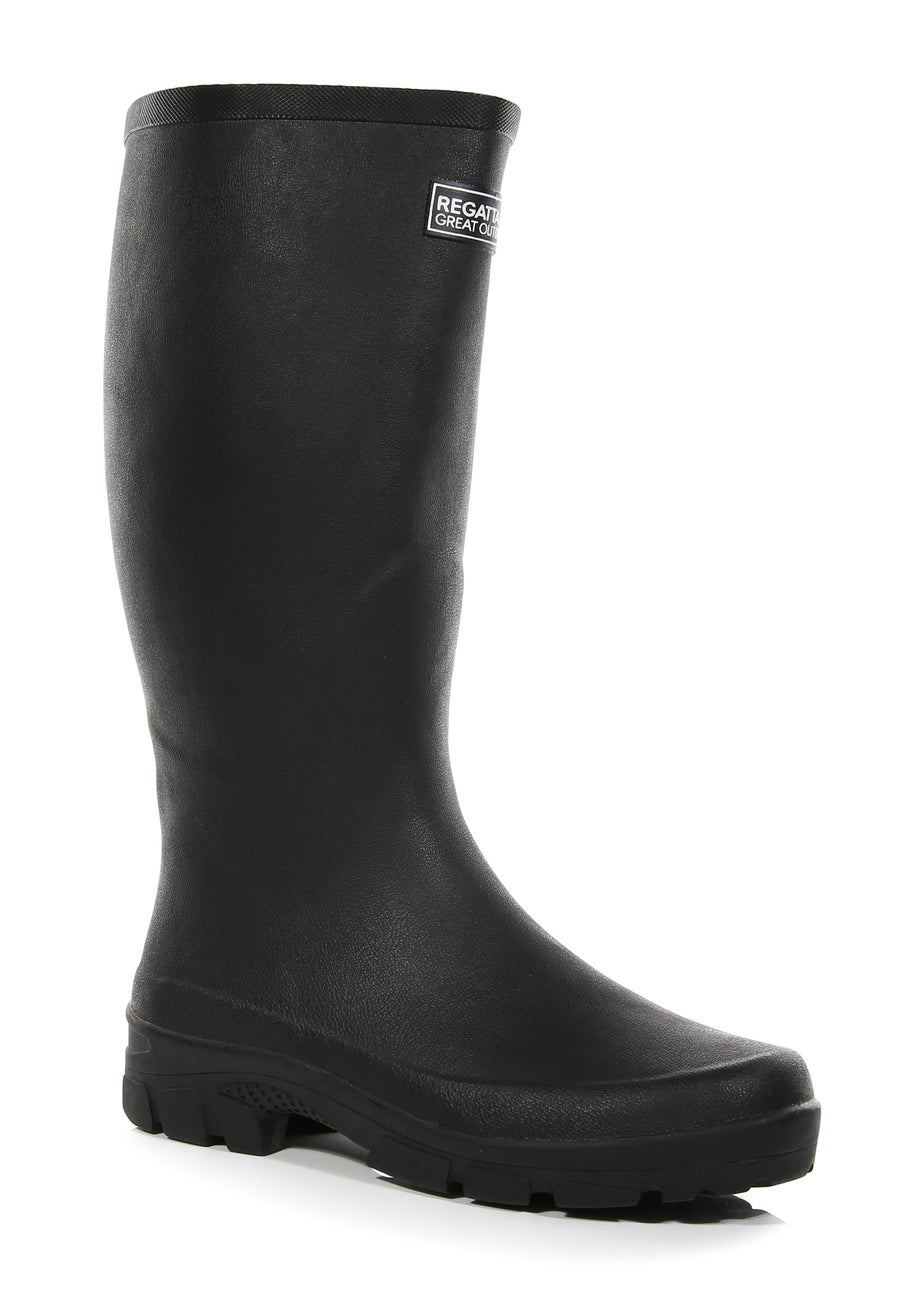 Regatta Black Mumford II EVA Cushioned Wellies