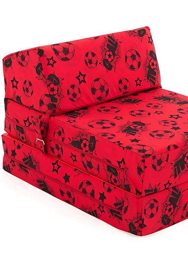 Kaikoo Red Goal Print Chairbed