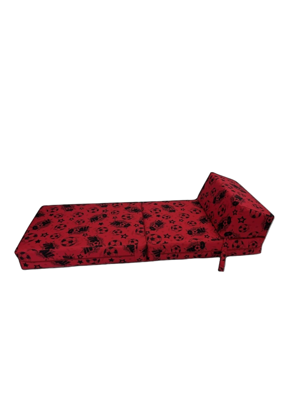 Kaikoo Red Goal Print Chairbed