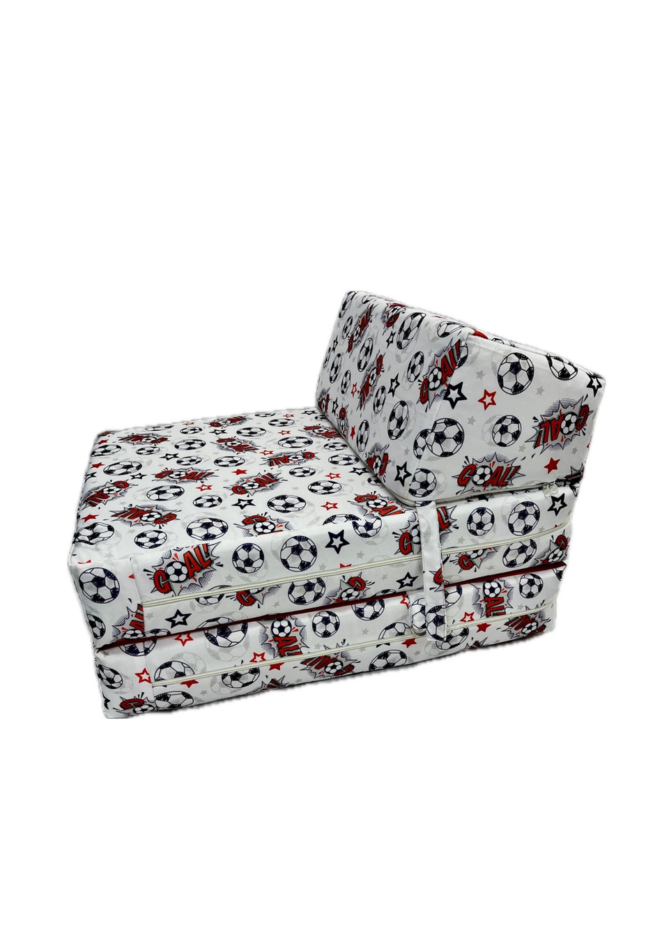 Kaikoo White Kids Goal Print Chairbed