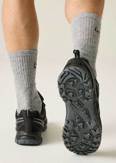 Regatta Black Granit Vendeavour Waterproof Isotex Walking Shoes
