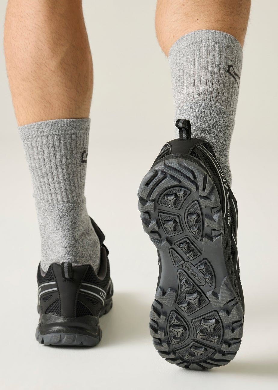 Regatta Black Granit Vendeavour Waterproof Isotex Walking Shoes