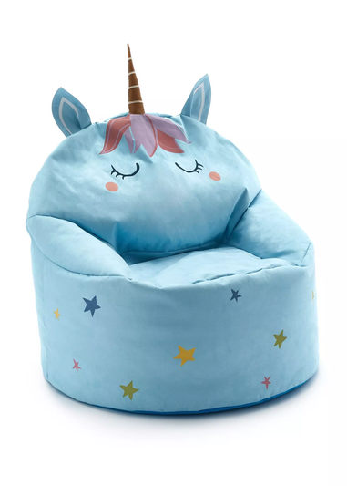 Kaikoo Blue Unicorn Beanbag