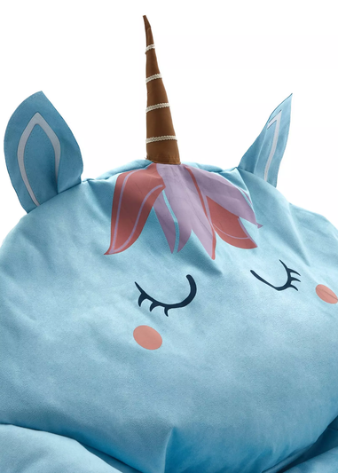 Kaikoo Blue Unicorn Beanbag