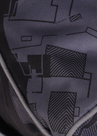 Kaikoo Black/Grey Relaxer Gaming Chair with Quilting