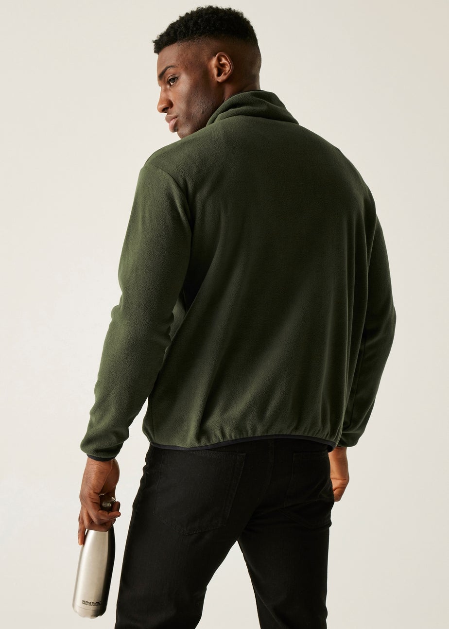 Regatta Khaki Men's Frankie Half Zip Stretch Fleece