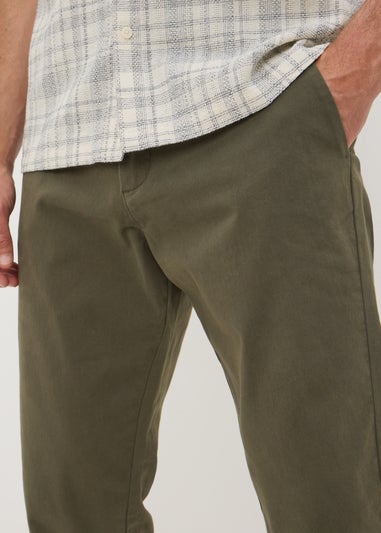 Khaki Slim Fit Chinos