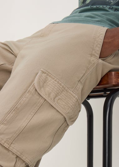 Stone Loose Cargo Trousers