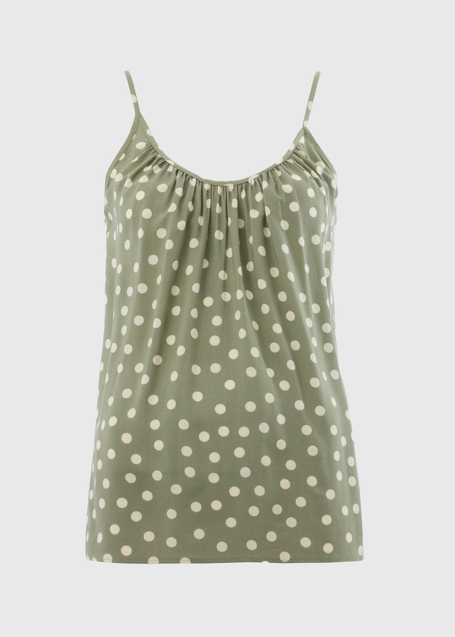 Sage Green Spot Cami Top