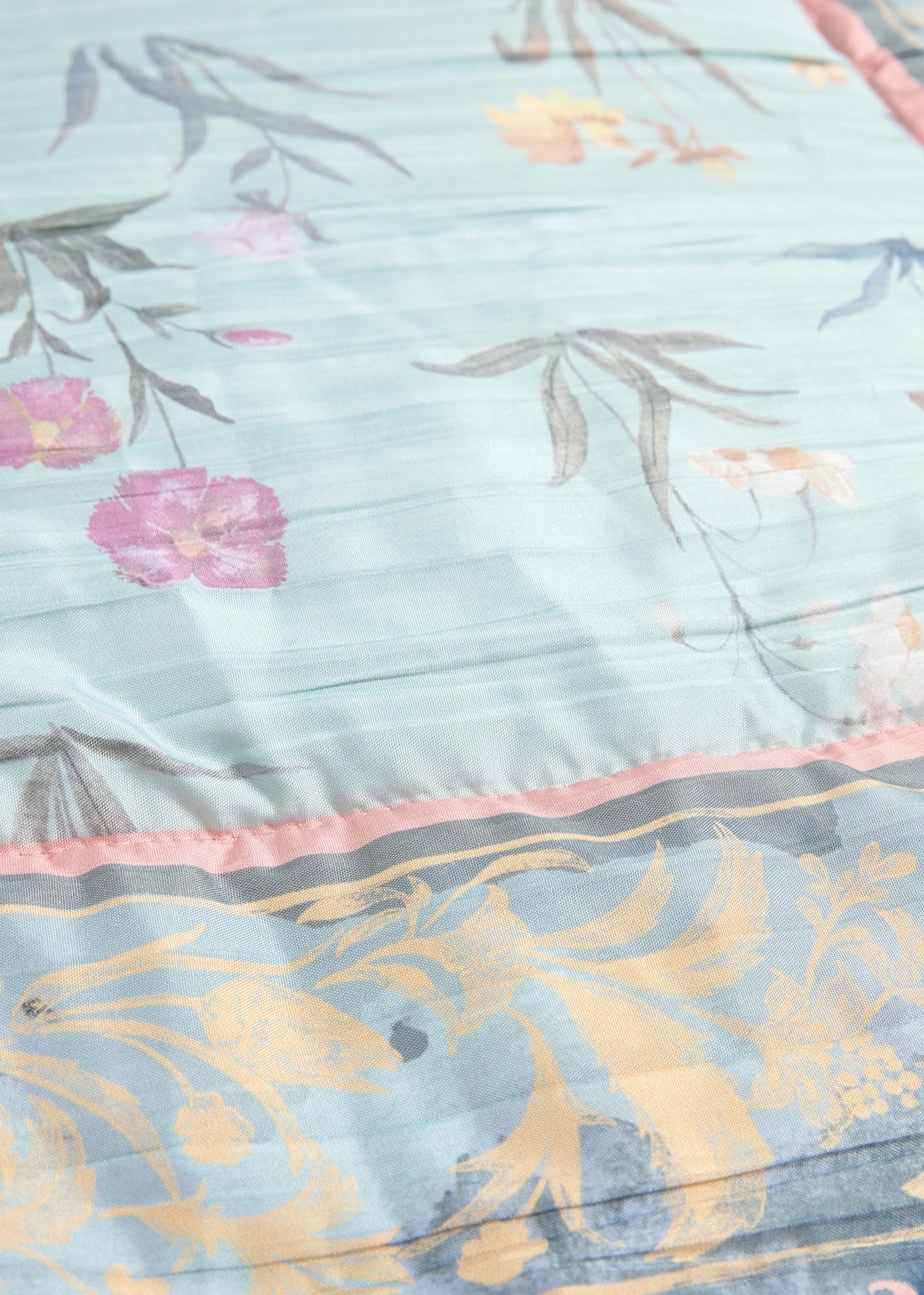 Multicolour Floral Elephant Bedspread