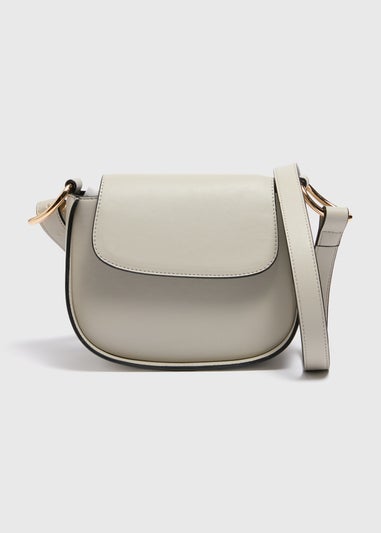 Stone Gold Hardware Cross Body Bag