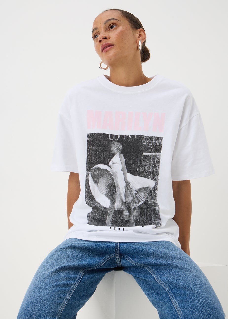 White Marilyn T-Shirt
