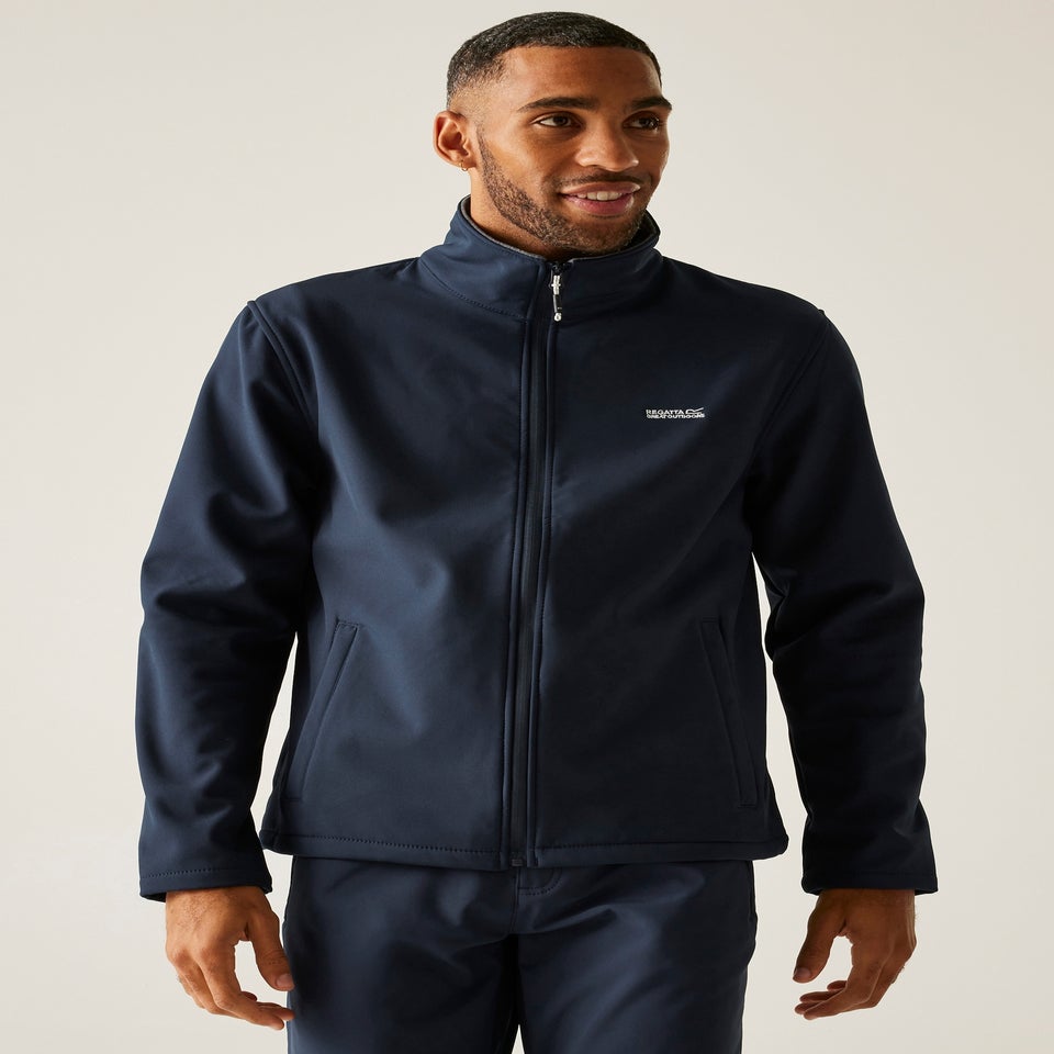 Regatta Navy Cera V Water Repellent Softshell Jacket