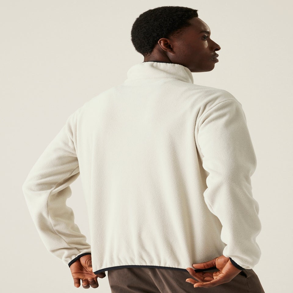 Regatta White Men's Frankie Half Zip Stretch Fleece