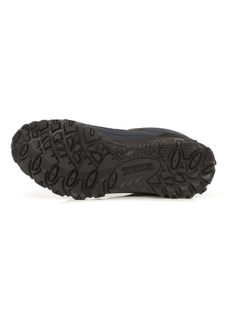 Regatta Navy Burnt Umber Edgepoint III Waterproof Isotex Walking Shoes