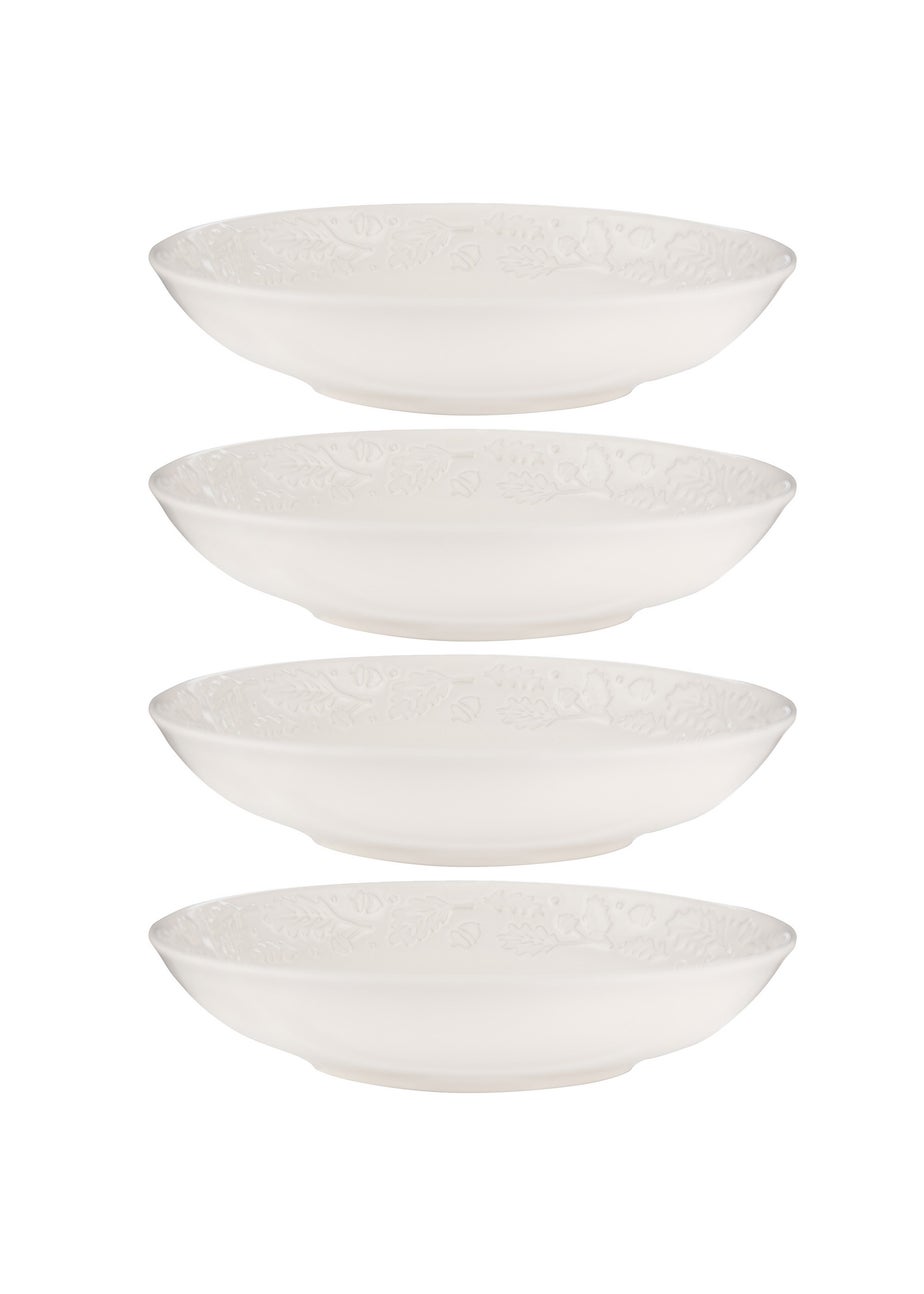 Price & Kensington Acorn set of 4 Pasta Bowls