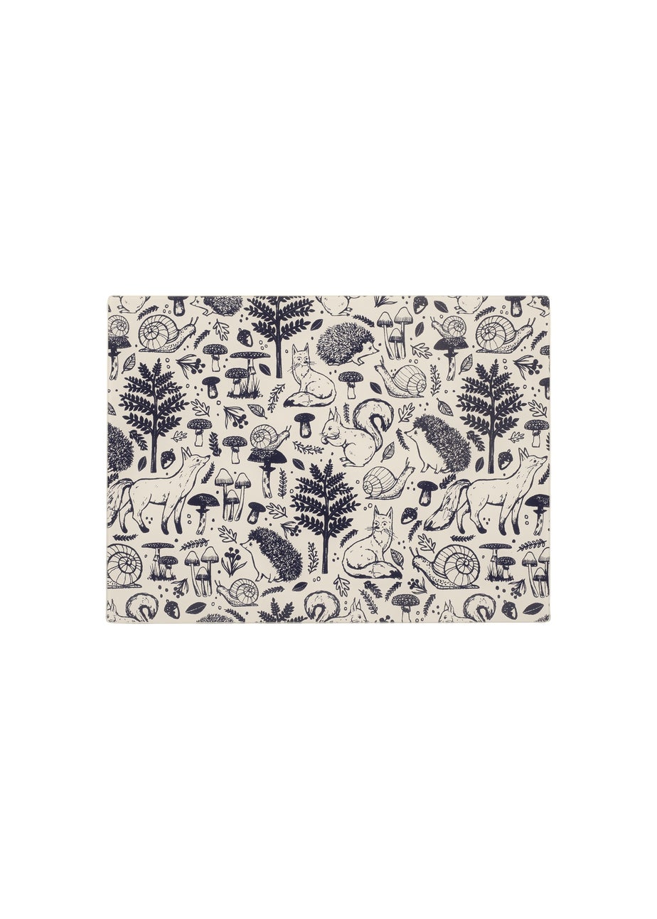 Price & Kensington Woodland 8 Piece Placemat and Coaster Set