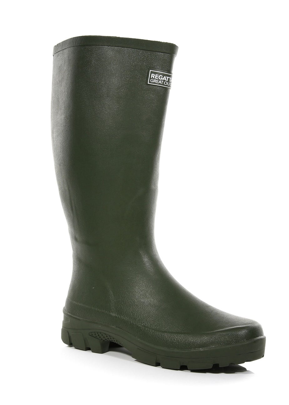 Regatta Deep Green Men's Mumford II EVA Cushioned Wellies