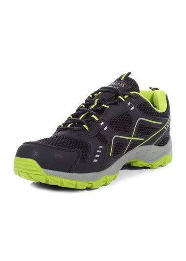 Regatta Navy Lime Punch Vendeavour Waterproof Isotex Walking Shoes