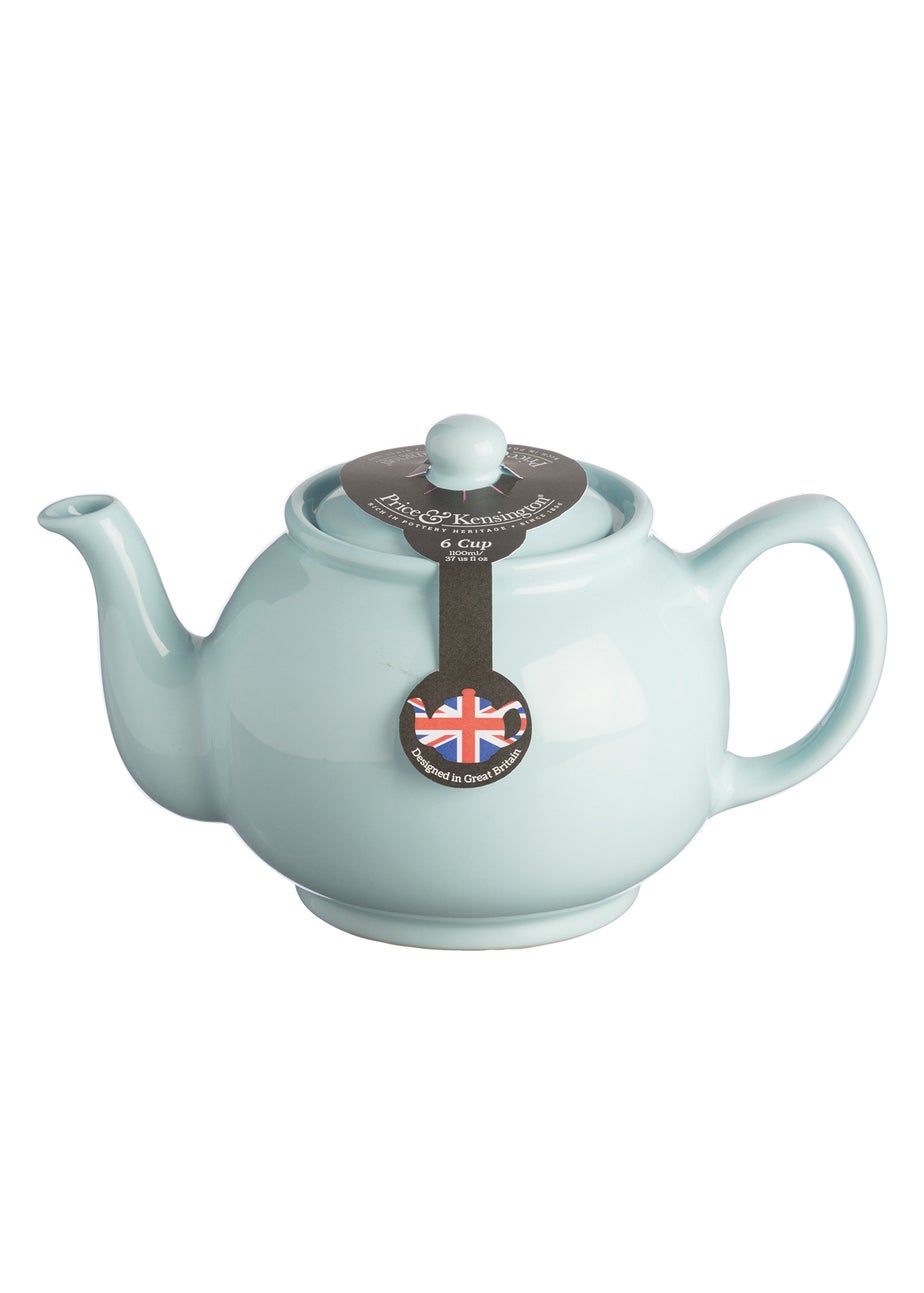 Price & Kensington Pastel Blue 6 cup Teapot