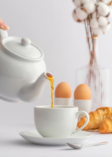 Price & Kensington White 6 cup Teapot