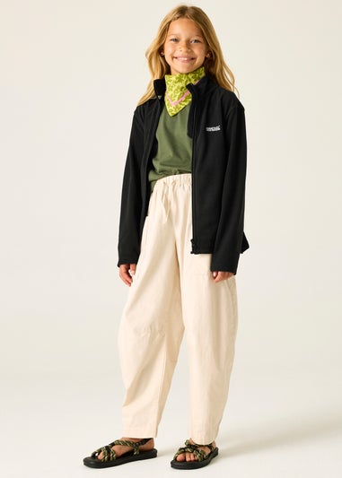 Regatta Black Kids King II Anti-Pill Symmetry Fleece (3-16 Years)