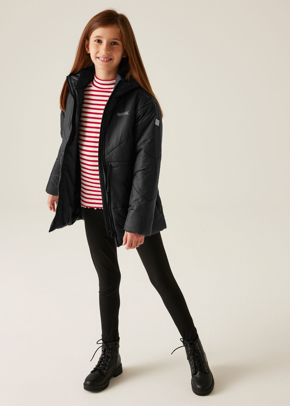 Regatta Black Kids' Rurie Quilted Jacket