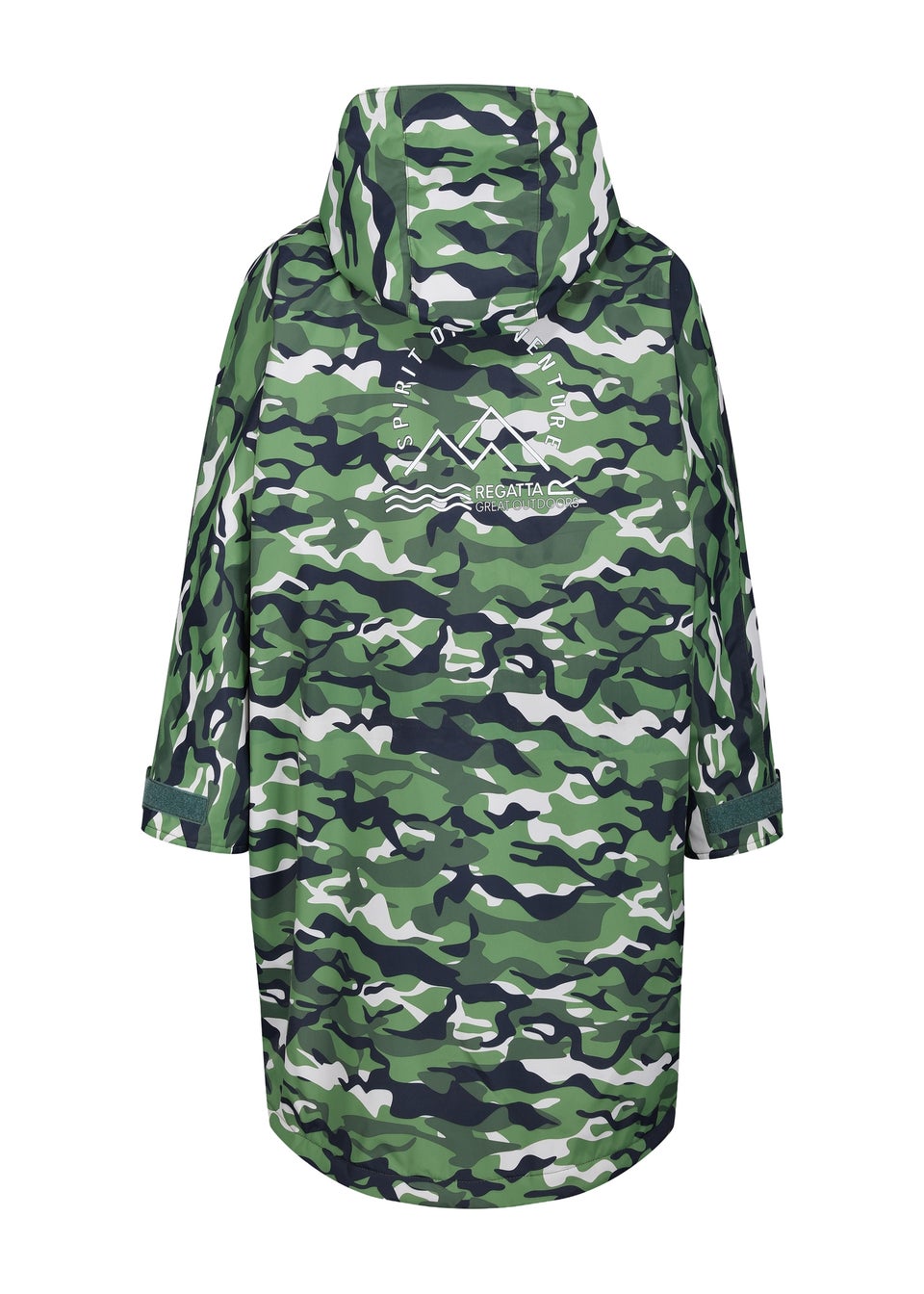 Regatta Cactus Camouflage Kids' Junior Waterproof Hydrofort Robe (3-13 Years)