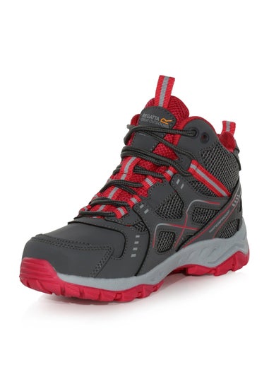 Regatta Granite Pink Potion Kids' Vendeavour Waterproof Isotex Walking Boots