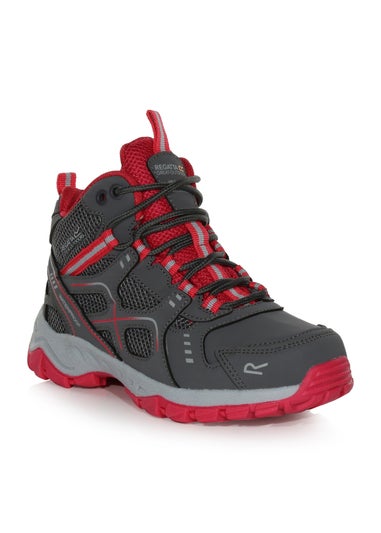 Regatta Granite Pink Potion Kids' Vendeavour Waterproof Isotex Walking Boots