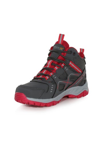 Regatta Granite Pink Potion Kids' Vendeavour Waterproof Isotex Walking Boots