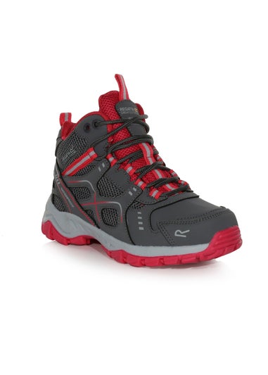 Regatta Granite Pink Potion Kids' Vendeavour Waterproof Isotex Walking Boots