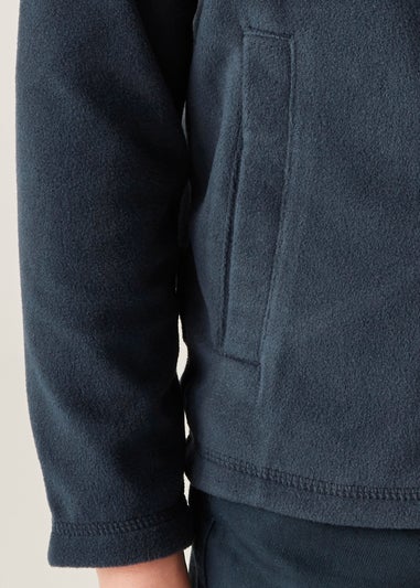 Regatta Navy Kids King II Anti-Pill Symmetry Fleece (3-16 Years)