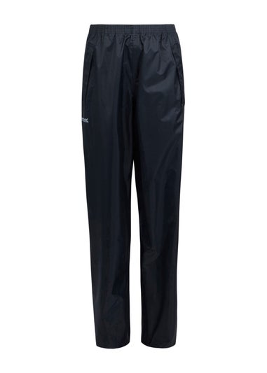 Regatta Navy Kids Stormbreak Waterproof Hydrofort Overtrousers (3-16 Years)