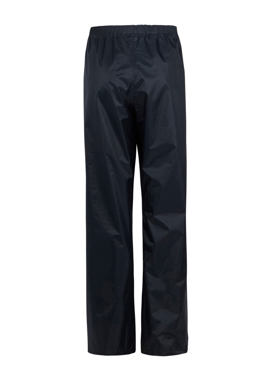 Regatta Navy Kids Stormbreak Waterproof Hydrofort Overtrousers (3-16 Years)