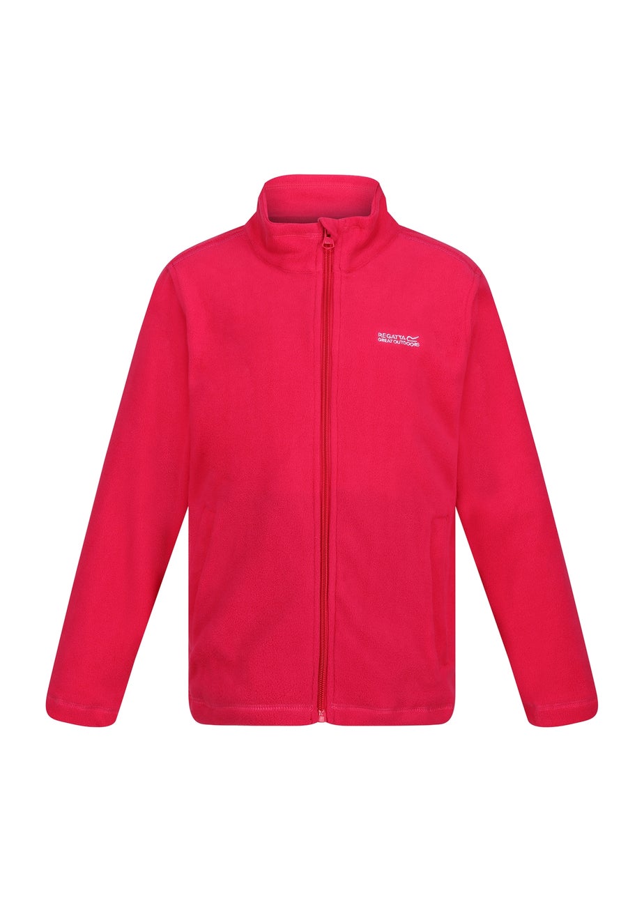 Regatta Candy Pink Kids' King II Anti-Pill Fleece (3-16yrs)