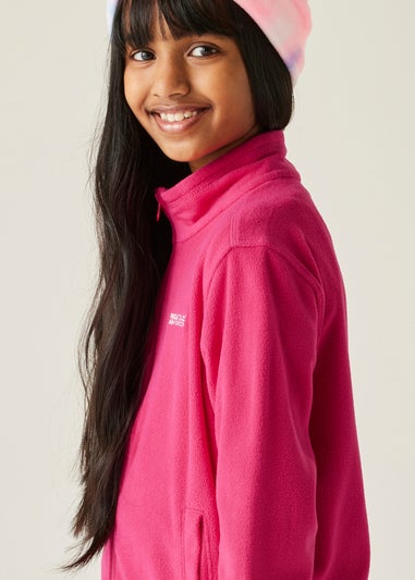 Regatta Candy Pink Kids' King II Anti-Pill Fleece (3-16yrs)