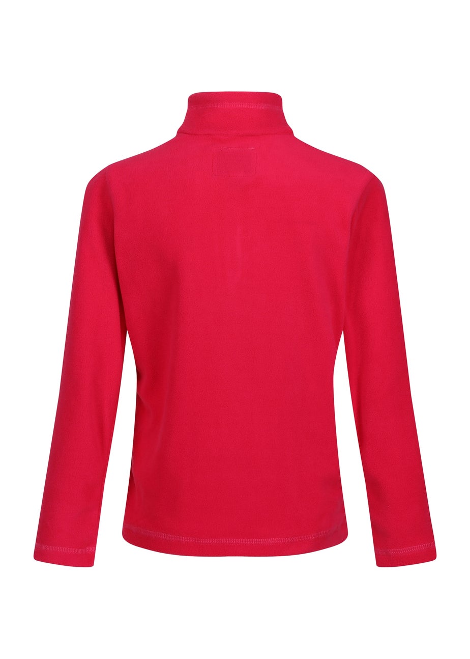 Regatta Pink Kids Hot Shot II Anti-Pill Symmetry Fleece (3-16 Years)