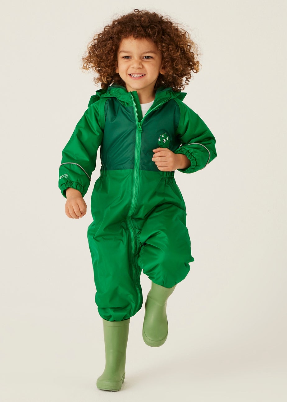 Regatta Dark Green Kids' Mudplay III Breathable All in 1 (6-72 months)
