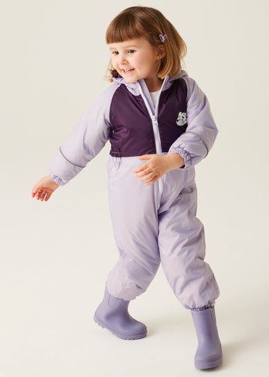 Regatta Lavender Kids' Mudplay III Breathable All in 1 (6-72 months)