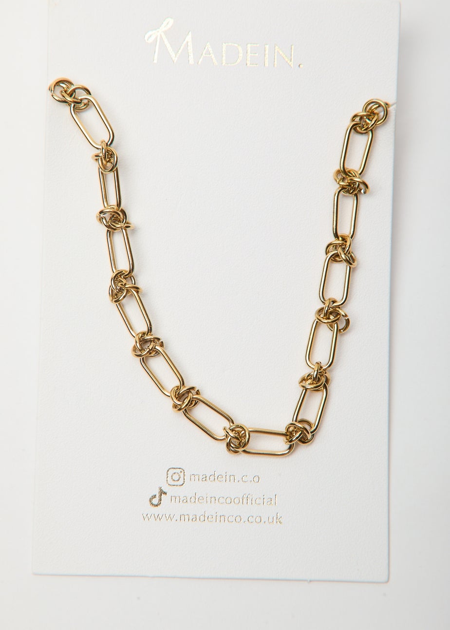 Madein Gold Knotted Necklace