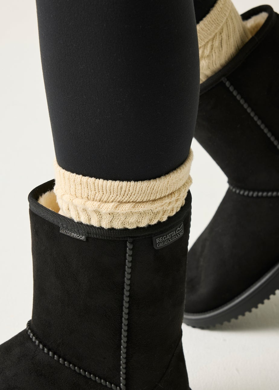 Regatta Black Risely Waterproof Boots