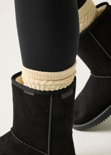 Regatta Black Risely Waterproof Boots