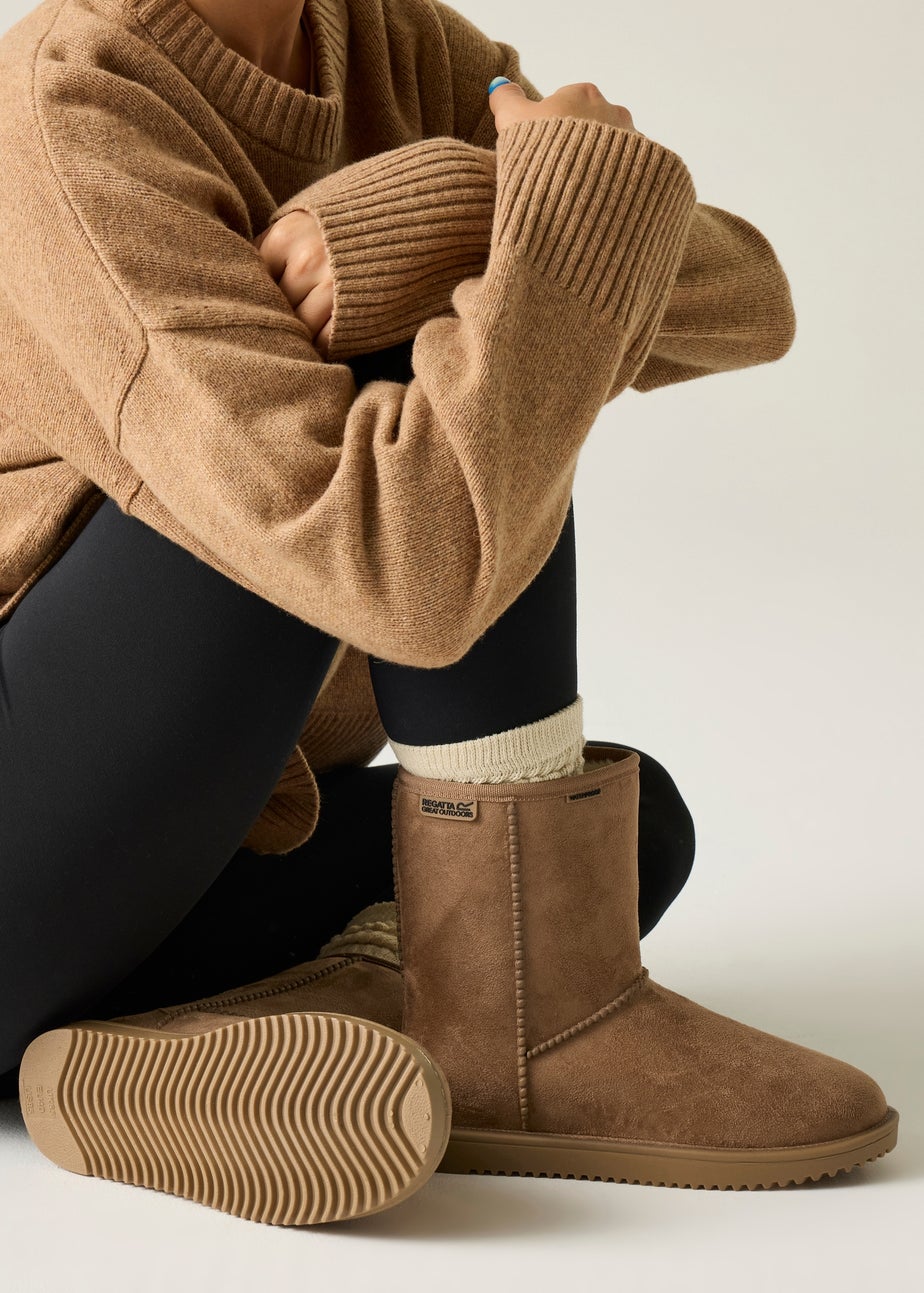 Regatta Burnt Tan Risely Waterproof Boots